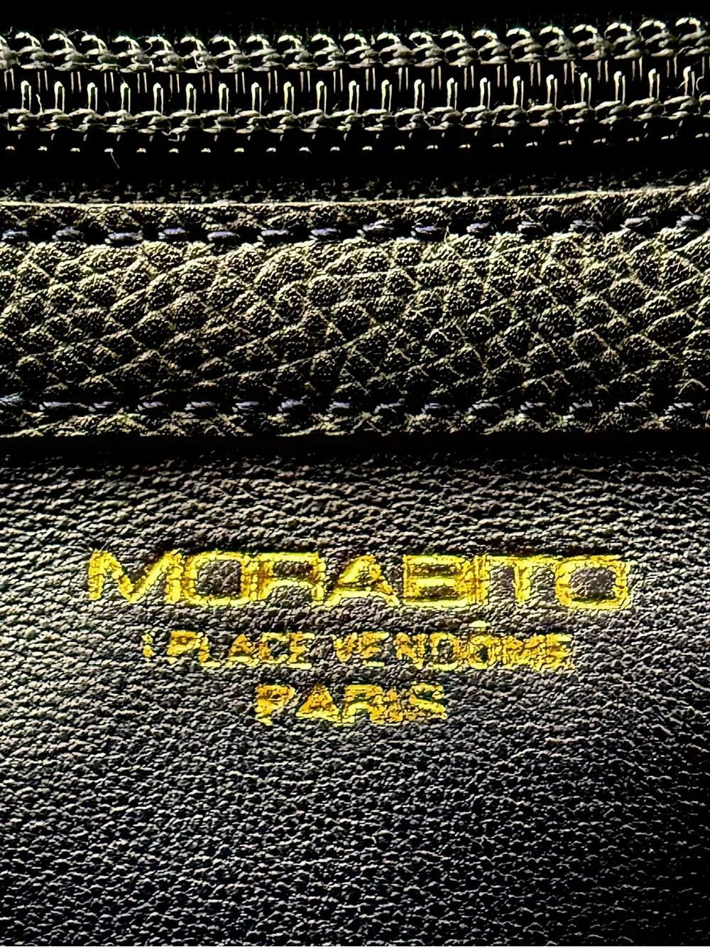 🐢MORABITO COUSU MAIN 1905 PARIS • Sac a Epaule GM Shoulder Bag • Made in FRANCE - Picture 16 of 16